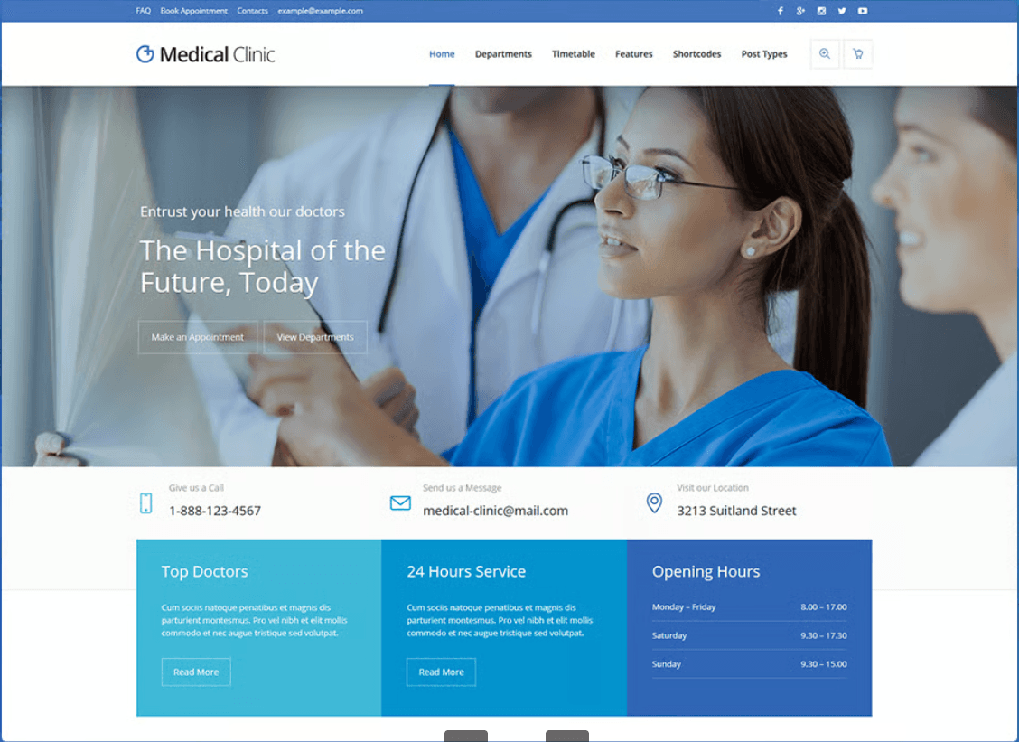 Clinic Template 4